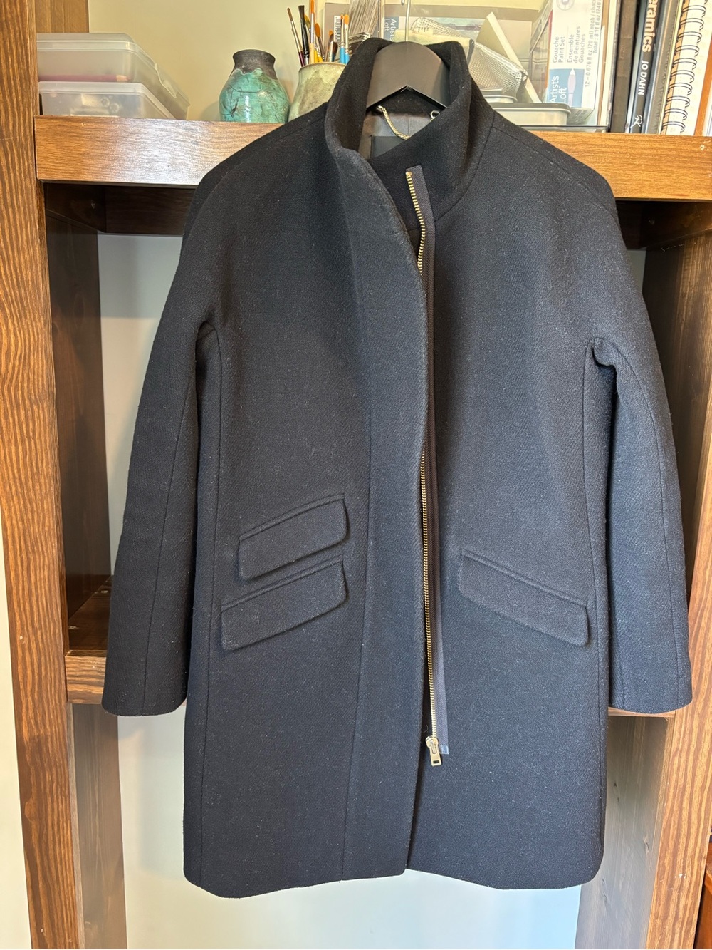 J. Crew Women's Italian Wool Cocoon Coat